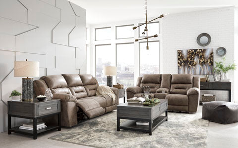 Stoneland Sofa and Loveseat